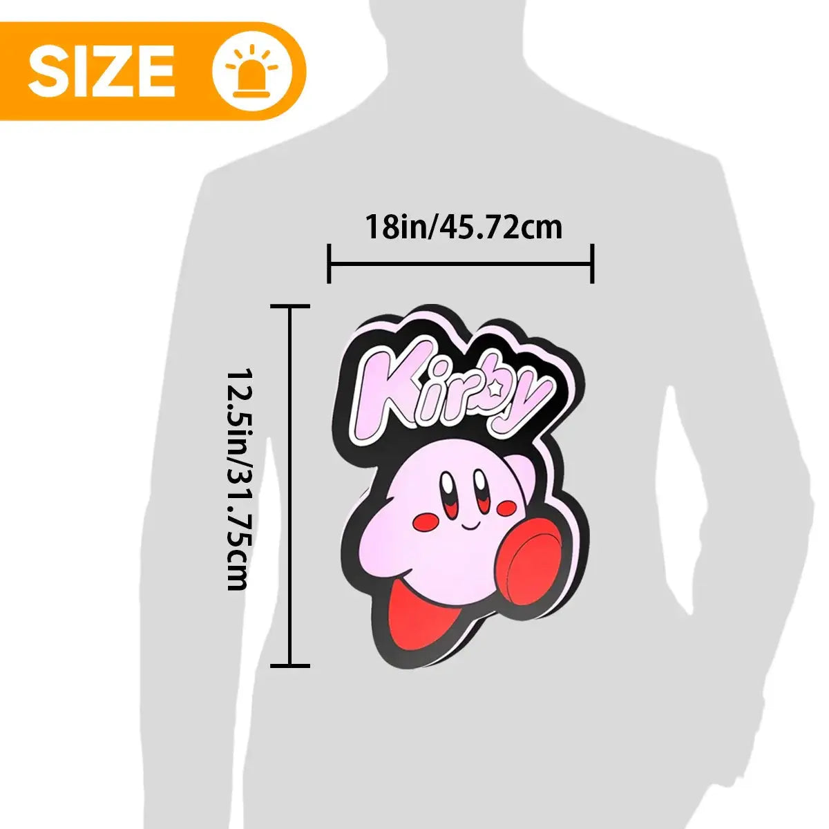 3D Printed Nintendo Cute Kirby Videogame Retro Lightbox Lamp Light, 3D Printed Lightbox FYLZGO Signs