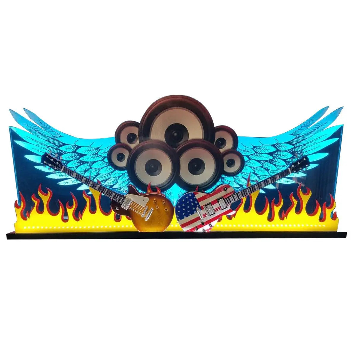 Aeromsith Pinball Acrylic LED Topper, for Pinball Machine, Pinball Topper FYLZGO Signs