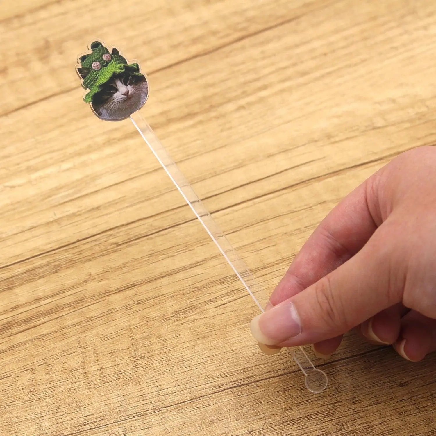 12/60/120pcs Personalized Cocktail Stirrer Customized Pet Photo Wedding Gift Table Decor Acrylic Party Drink Stirs Baptism Decor FYLZGO Signs