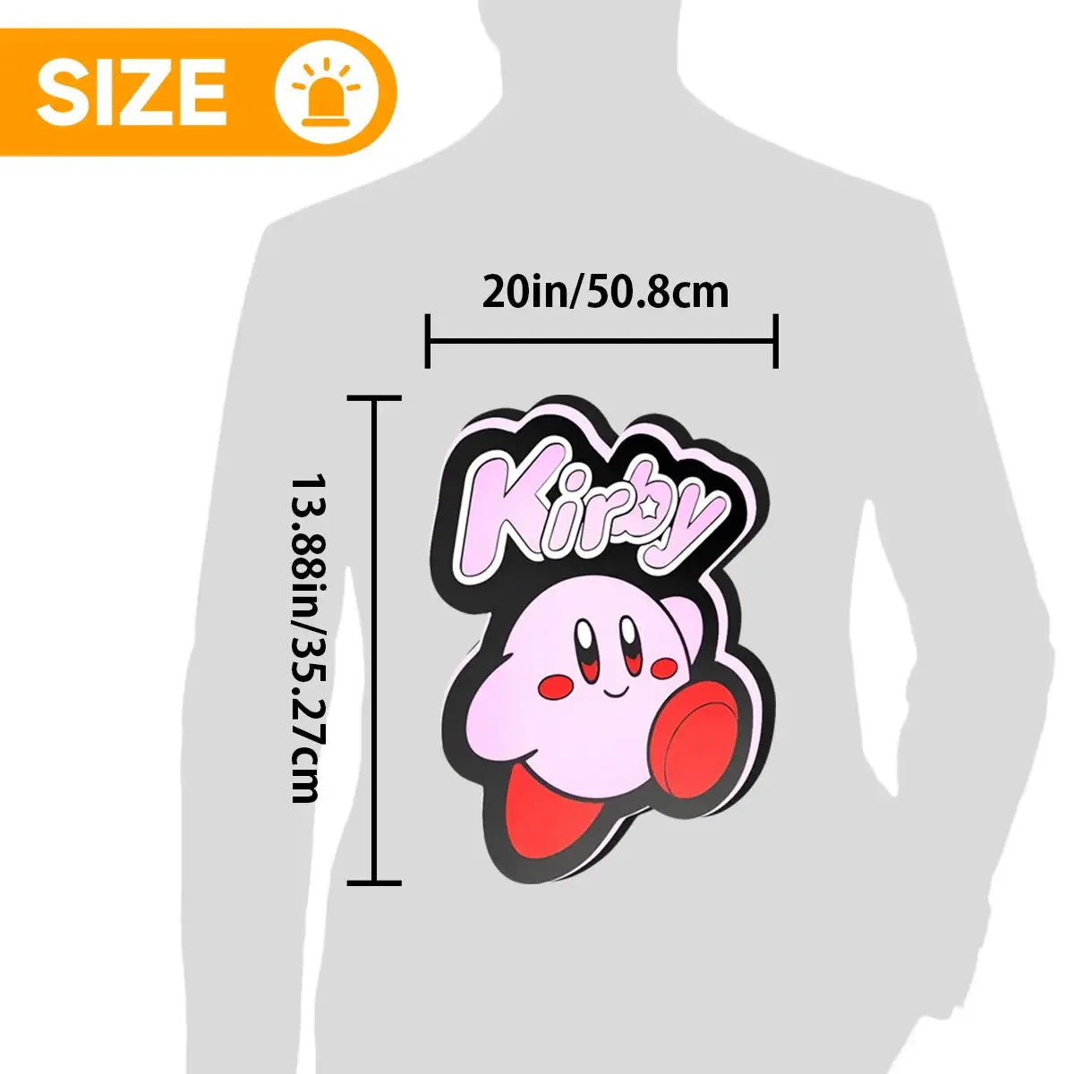 3D Printed Nintendo Cute Kirby Videogame Retro Lightbox Lamp Light, 3D Printed Lightbox FYLZGO Signs