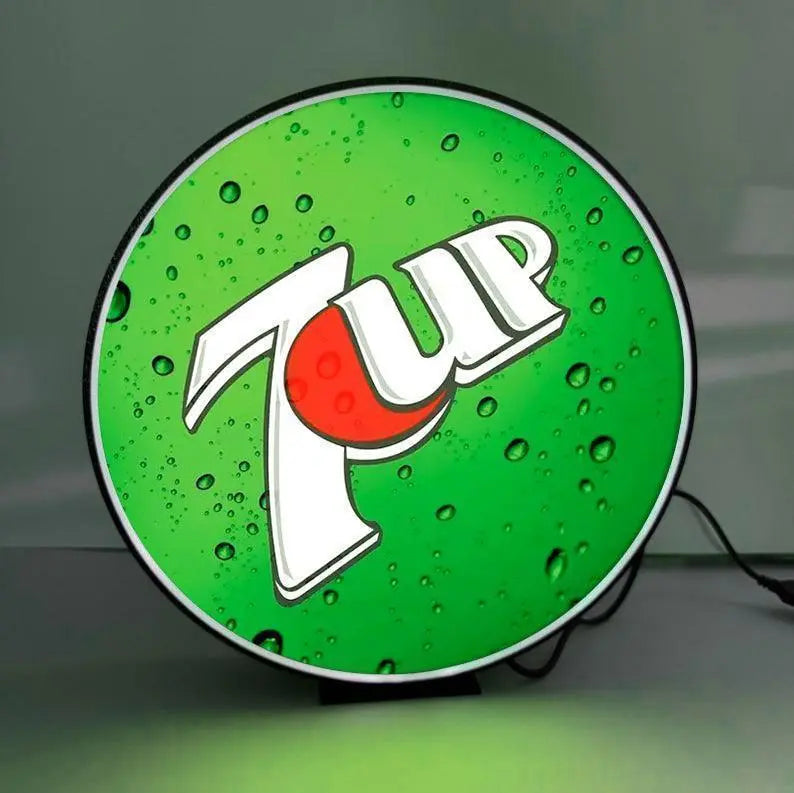 7 UP 3D printed lightbox logo led light box FYLZGO Signs