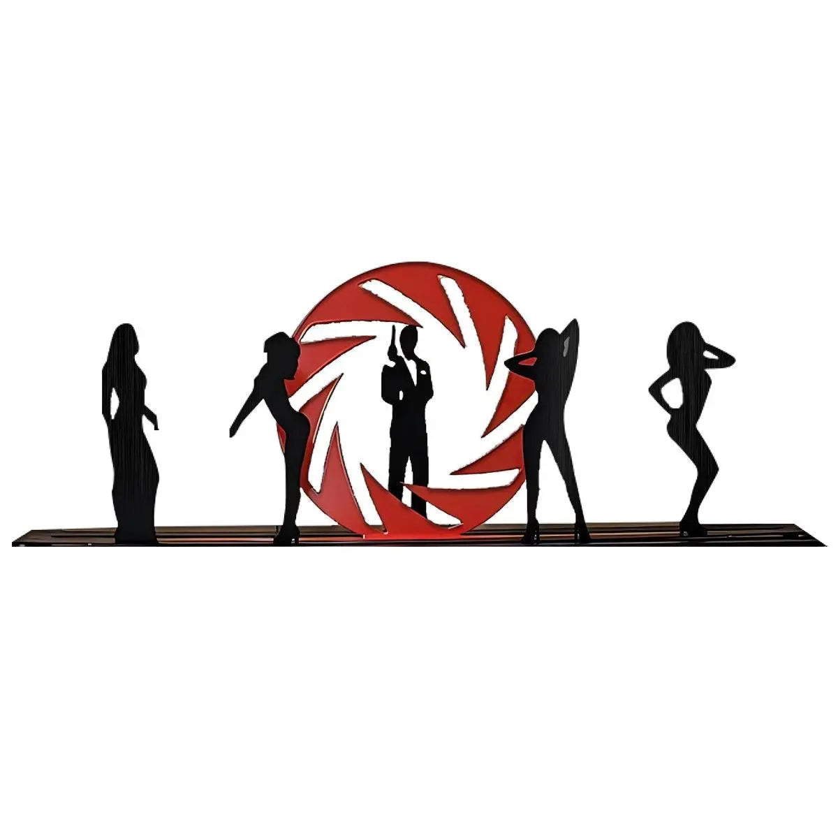 007 James Bond Pinball Pinball Silhouette Topper FYLZGO Signs