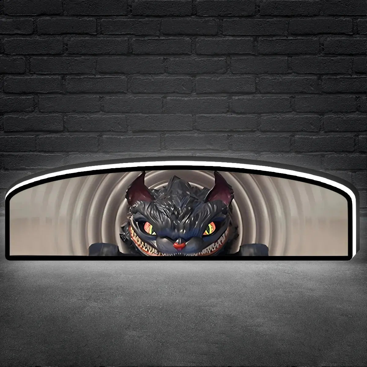 Alice's Adventures in Wonderland Pinball Topper Led lightbox for Pinball Machine, 3D Printed Lightbox USB Powered & Full Dimmable FYLZGO Signs