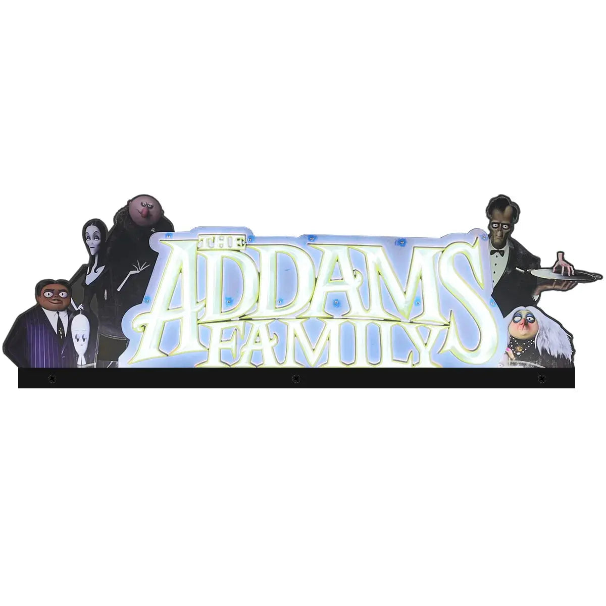 Adams Family Pinball Topper 3D Acrylic LED Topper, for Bally Pinball Machine, Pinball Topper FYLZGO Signs