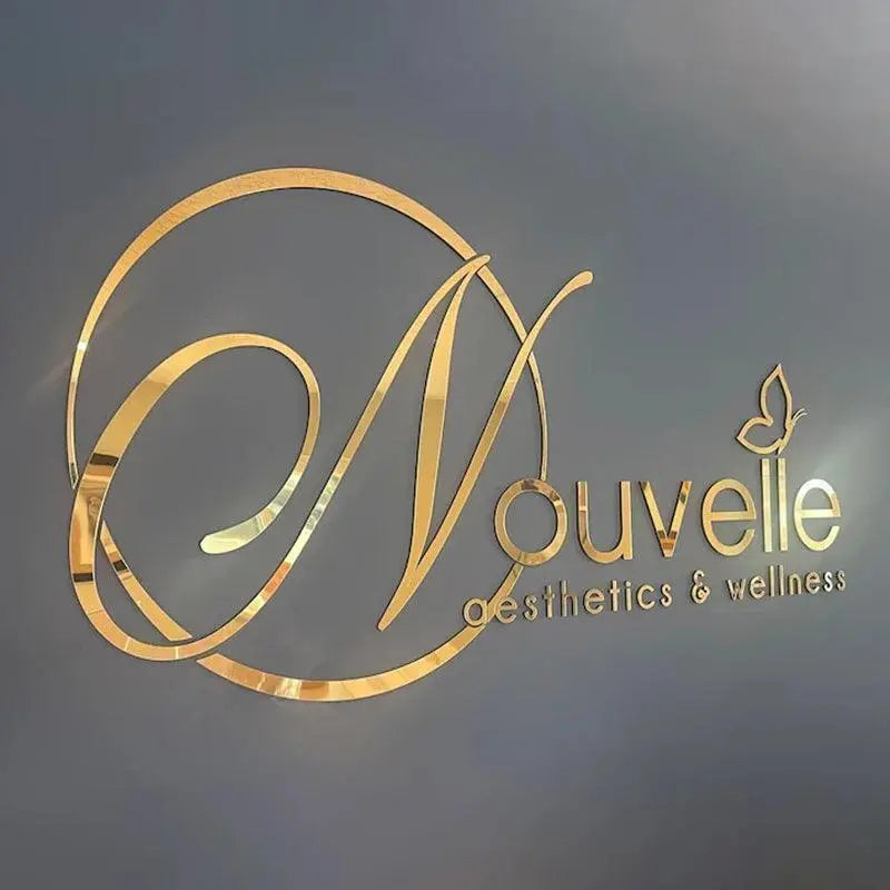 3D Acrylic Business Sign Custom Company Backdrop Decoration Wall Sign Beauty Salon Hair Studio Office Name Advertisement Signage FYLZGO Signs