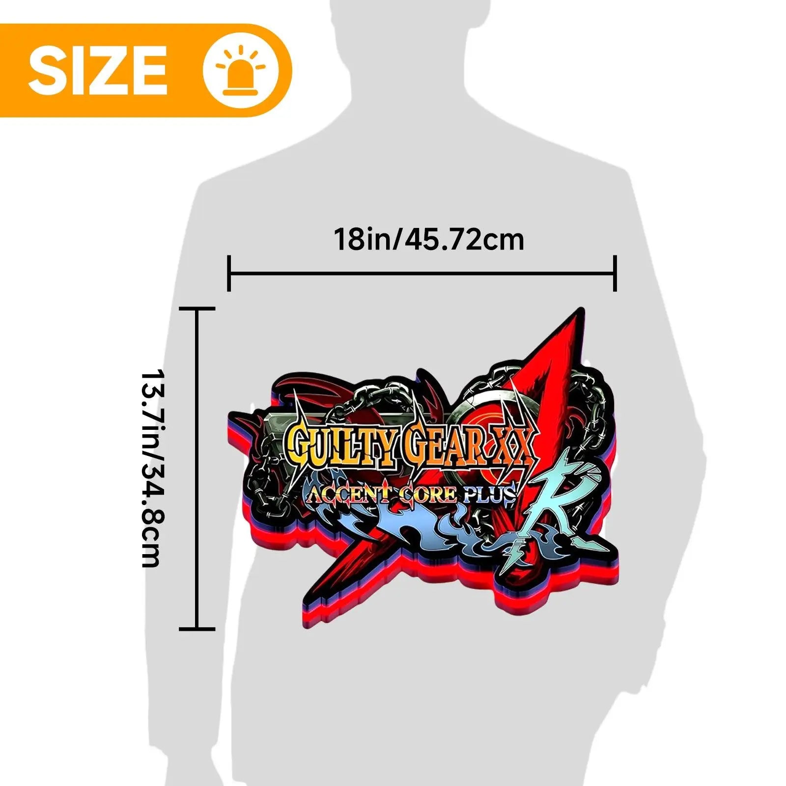 Accent Core + R 3D Printed LED Lightbox FYLZGO Signs