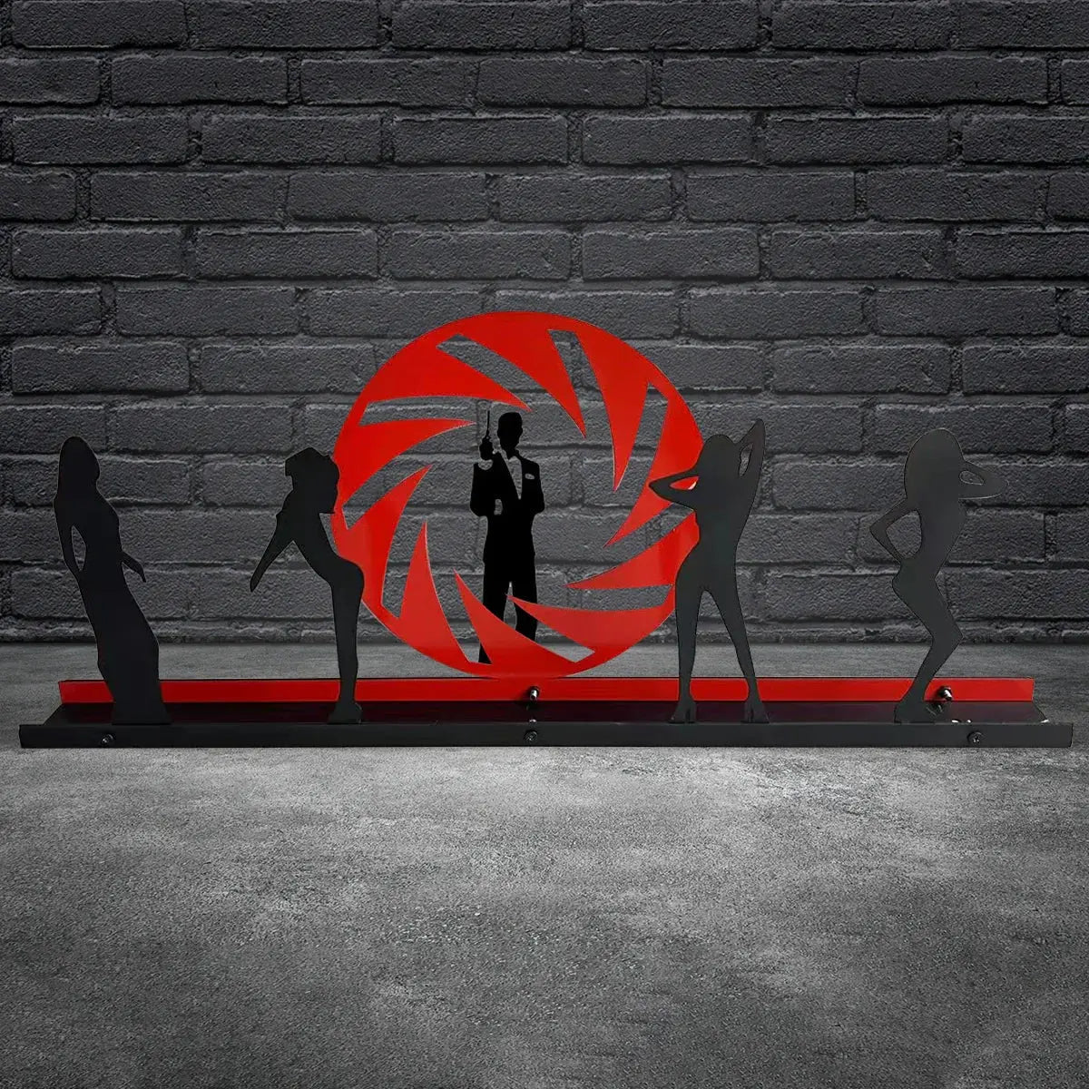 007 James Bond Pinball Pinball Silhouette Topper FYLZGO Signs