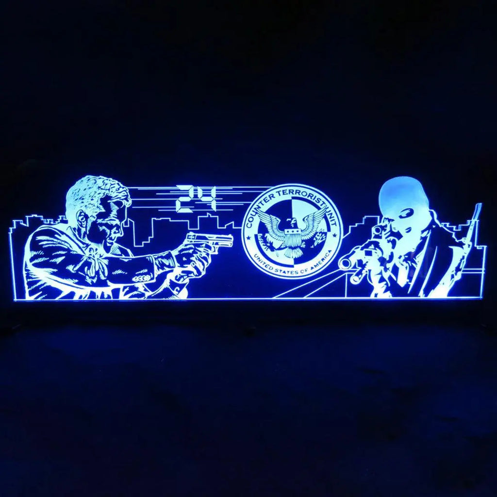 24 Pinball Topper 3D Acrylic RGB LED Topper, for Pinball Machine, Pinball Topper FYLZGO Signs