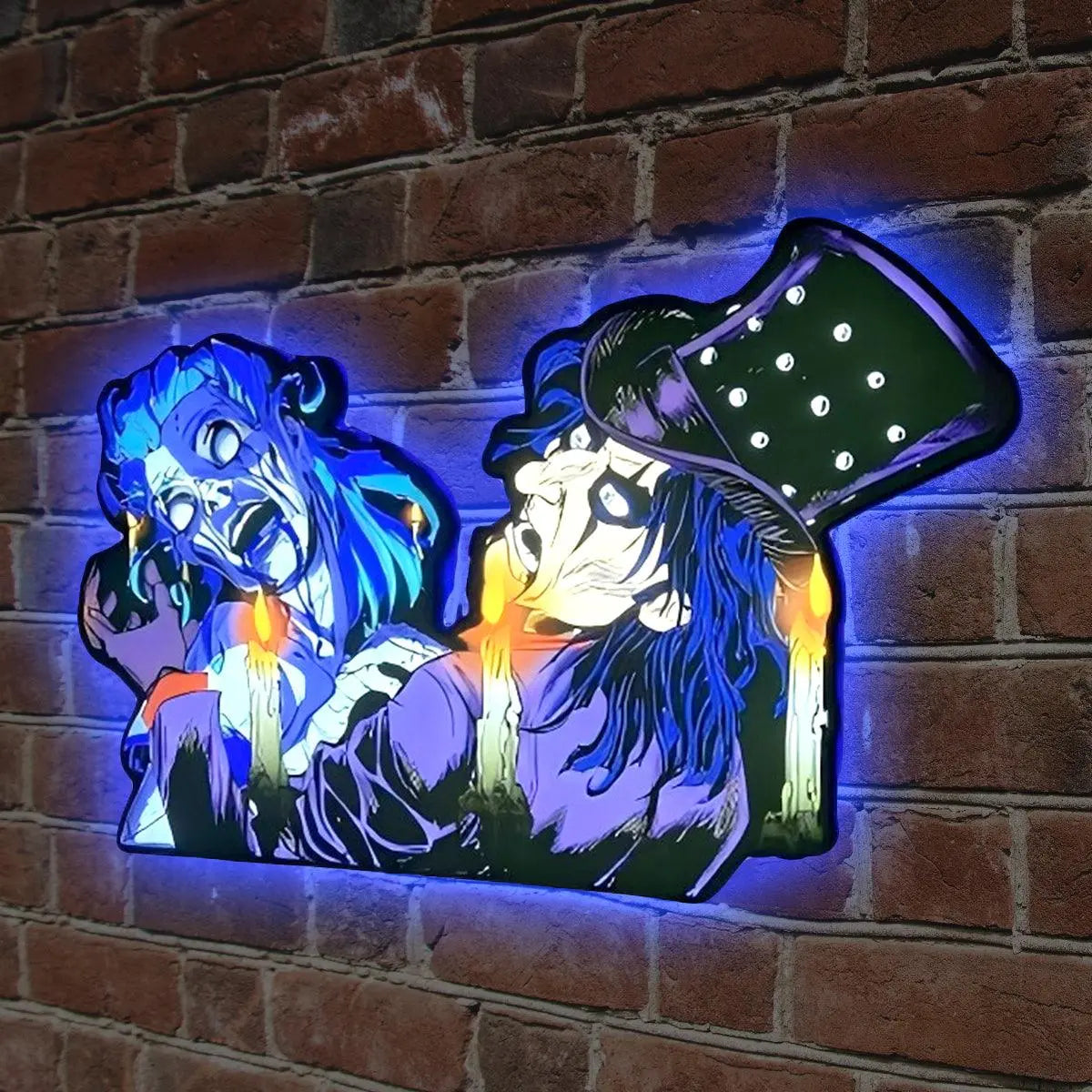 Alice Cooper Nightmare Castle Pinball Topper 3D Printed Ceiling Light, Arcade Game LED Light Box Dive into the Dark, Pinball Arcade Decor FYLZGO Signs