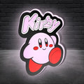 3D Printed Nintendo Cute Kirby Videogame Retro Lightbox Lamp Light, 3D Printed Lightbox FYLZGO Signs
