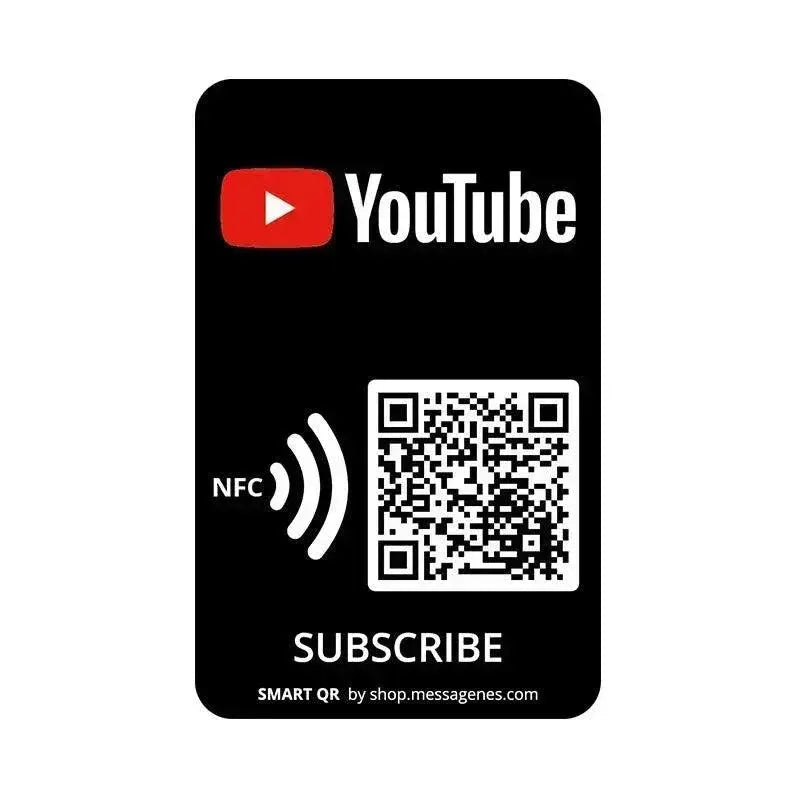 Acrylic Social Business Media Sign NFC Tap Follow US on Instagram QR Code Sign Google Review Facebook Card For Shop store FYLZGO Signs