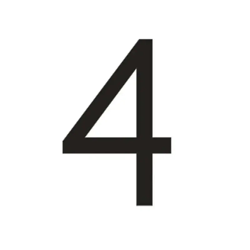 Led outdoor waterproof home name figures exterior acrylic metal illuminated house numbers signs for door room apartment FYLZGO Custom