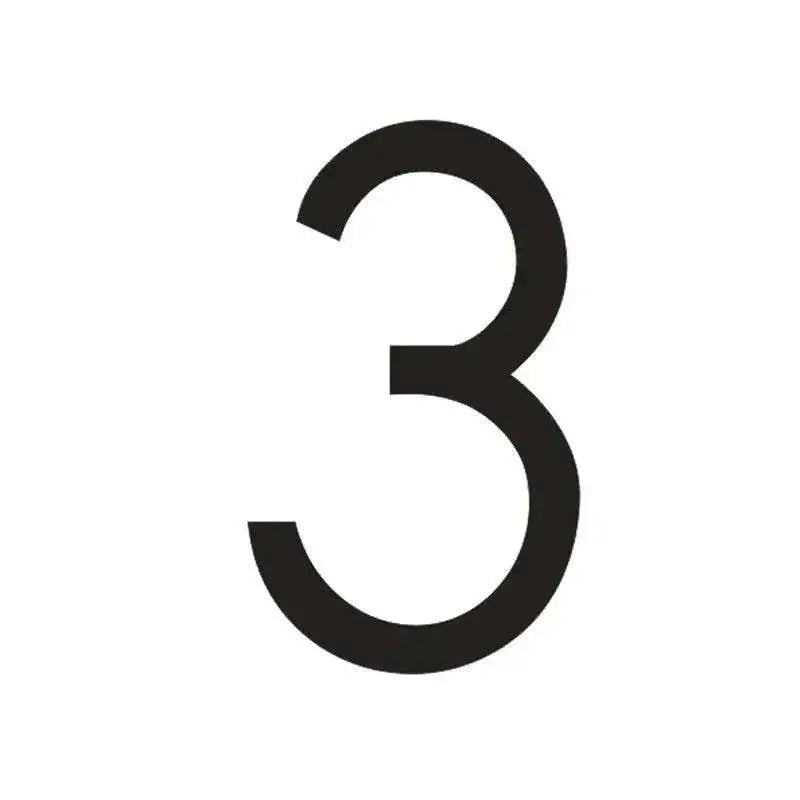 Led outdoor waterproof home name figures exterior acrylic metal illuminated house numbers signs for door room apartment FYLZGO Custom