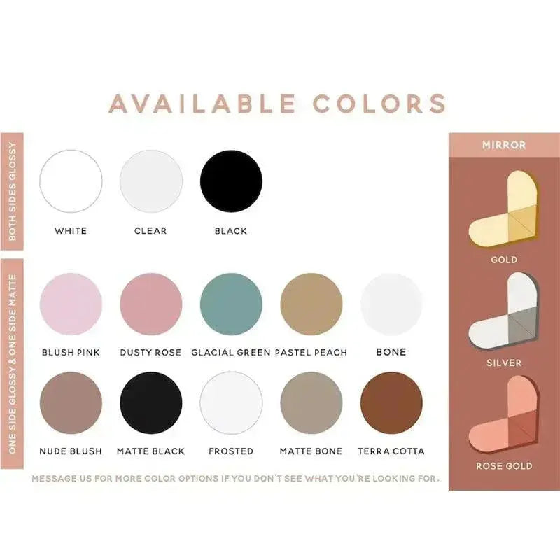 Round Mirror Table Numbers Personalized Acrylic Table Numbers Holder Gold Mirror Sign Engraved Round Acrylic Wedding Decor FYLZGO Signs