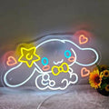 Cinnamoroll Anime Neon Sign Light Orange Love for Kids Bedroom - FYLZGO Signs