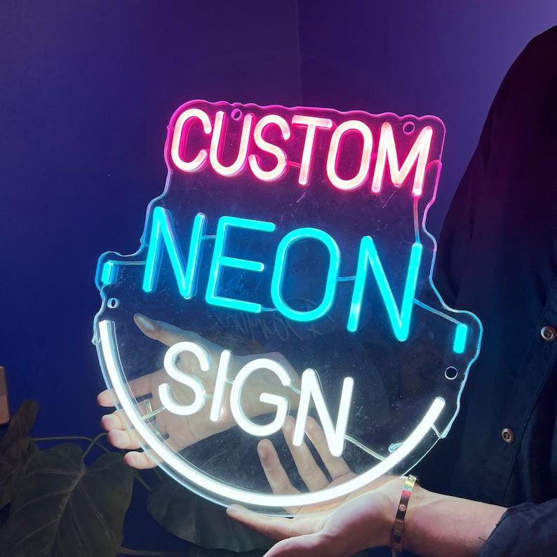 Custom Your Own Text Neon Sign LED Sign Club
