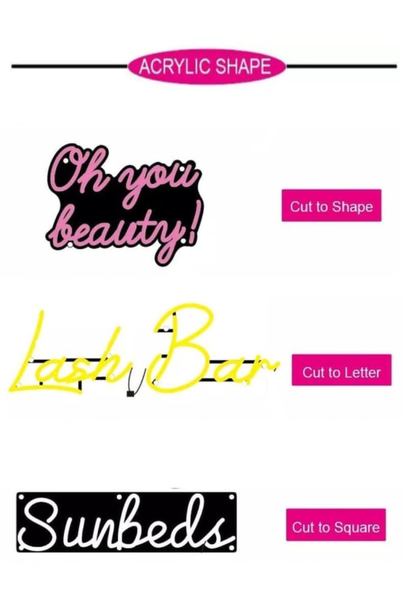 Custom Your Own Text Neon Sign LED Sign Club